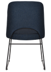 CHAIR ALBURY SLED BLACK + GRAVITY NAVY