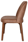 CHAIR ALBURY TIMBER LIGHT WALNUT + EASTWOOD TAN