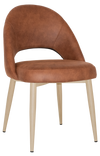 CHAIR CHEVRON METAL BIRCH + EASTWOOD TAN