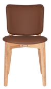 CHAIR DAKOTA UPH 2 NATURAL - VINYL TAN