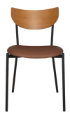 CHAIR MARCO LIGHTOAK - VINYL TAN