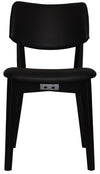 CHAIR PHOENIX UPH 2 BLACK - VINYL BLACK