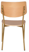 CHAIR TEXAS BRASS - NATURAL (BACK & SEAT)