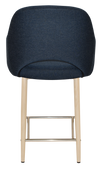 STOOL ALBURY ARM 650 METAL BIRCH + GRAVITY NAVY