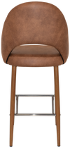 STOOL CHEVRON 750 METAL LIGHTOAK + EASTWOOD TAN