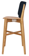 STOOL DAKOTA LIGHTOAK - GRAVITY NAVY