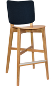 STOOL DAKOTA LIGHTOAK - GRAVITY NAVY