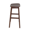 STOOL MATILDA NO BACK LIGHT WALNUT