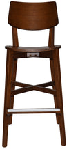 STOOL PHOENIX LIGHT WALNUT