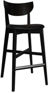 STOOL RIALTO BLACK - VINYL BLACK