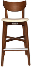 STOOL RIALTO LIGHTWALNUT - UNUPHOLSTERED