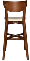 STOOL RIALTO LIGHTWALNUT - UNUPHOLSTERED