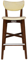STOOL RIALTO LIGHTWALNUT - UNUPHOLSTERED (BACK & SEAT)