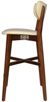 STOOL RIALTO LIGHTWALNUT - UNUPHOLSTERED (BACK & SEAT)