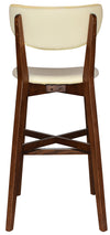 STOOL RIALTO LIGHTWALNUT - UNUPHOLSTERED (BACK & SEAT)
