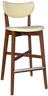 STOOL RIALTO LIGHTWALNUT - UNUPHOLSTERED (BACK & SEAT)