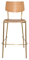 STOOL TEXAS BRASS - NATURAL