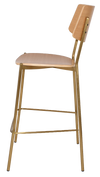 STOOL TEXAS BRASS - NATURAL