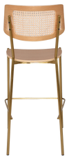 STOOL TEXAS BRASS - RATTAN NATURAL