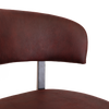 STOOL TORINO UPH 2 BLACK - EASTWOOD BORDEAUX