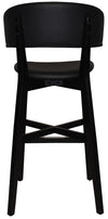 STOOL TORINO UPH 2 BLACK - VINYL BLACK