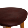 STOOL TORINO UPH 2 LIGHTOAK - EASTWOOD BORDEAUX
