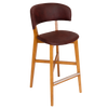 STOOL TORINO UPH 2 LIGHTOAK - EASTWOOD BORDEAUX
