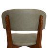 STOOL TORINO UPH 2 LIGHTWALNUT - PELLE SAGE