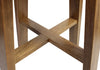BAR TABLE CHUNK 800MM LIGHTOAK (KIT)