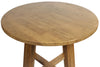 BAR TABLE CHUNK 800MM LIGHTOAK (KIT)
