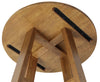 BAR TABLE CHUNK 800MM LIGHTOAK (KIT)