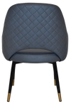 XL TUB ALBURY METAL (SLIM) BLACK BRASS + PELLE/BENITO NAVY