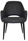 XL TUB ALBURY METAL BLACK PELLE/BENITO ONYX