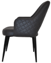 XL TUB ALBURY METAL BLACK PELLE/BENITO ONYX