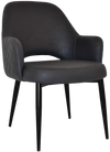 XL TUB ALBURY METAL BLACK PELLE/BENITO ONYX