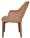 XL TUB ALBURY TIMBER LIGHT WALNUT + PELLE/BENITO TAN