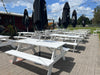 PICNIC TABLE 2.1M WHITE