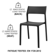 CHAIR TRILL ANTHRACITE
