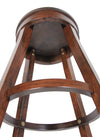 STOOL BONN 750MM DARK WALNUT