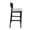 STOOL MATILDA BLACK - UNUPHOLSTERED