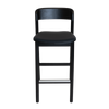 STOOL MATILDA BLACK - VINYL BLACK