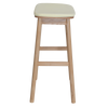 STOOL MATILDA NO BACK NATURAL - UNUPHOLSTERED