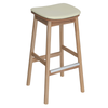 STOOL MATILDA NO BACK NATURAL - UNUPHOLSTERED