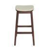 STOOL MATILDA NO BACK LIGHT WALNUT - UNUPHOLSTERED