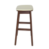 STOOL MATILDA NO BACK LIGHT WALNUT - UNUPHOLSTERED