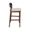 STOOL MATILDA LIGHT WALNUT - UNUPHOLSTERED