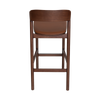 STOOL MATILDA LIGHT WALNUT - VINYL TAN