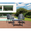Siesta Sky Lounge/Sky Side Table 2 Seat Package - Anthracite