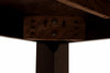 BAR TABLE CHUNK 1200MM DARK WALNUT