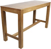 BAR TABLE CHUNK 1800MM LIGHTOAK